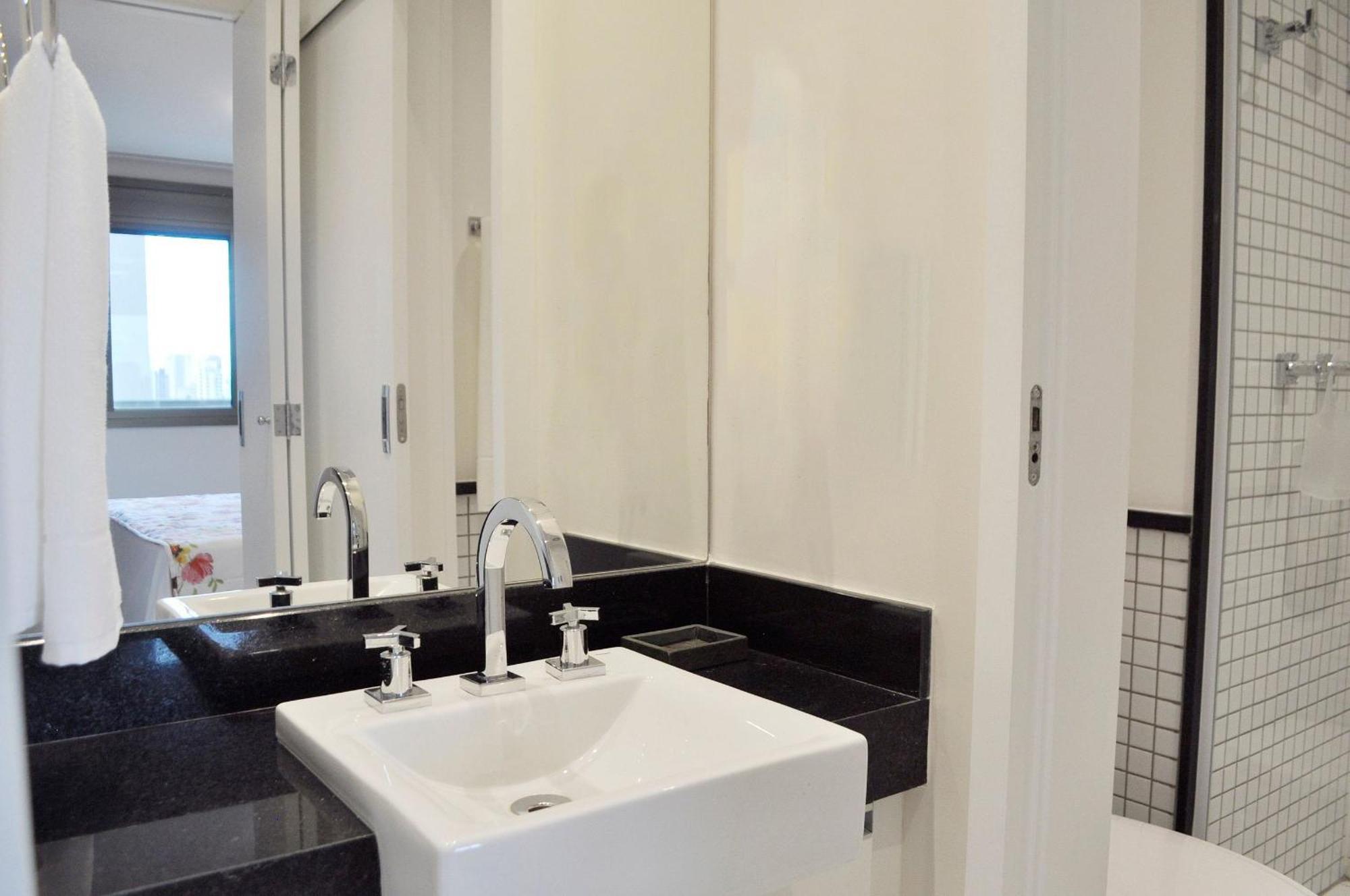 Flat No Brooklin 86 | Alto Padrao + Garagem Apartment São Paulo Luaran gambar